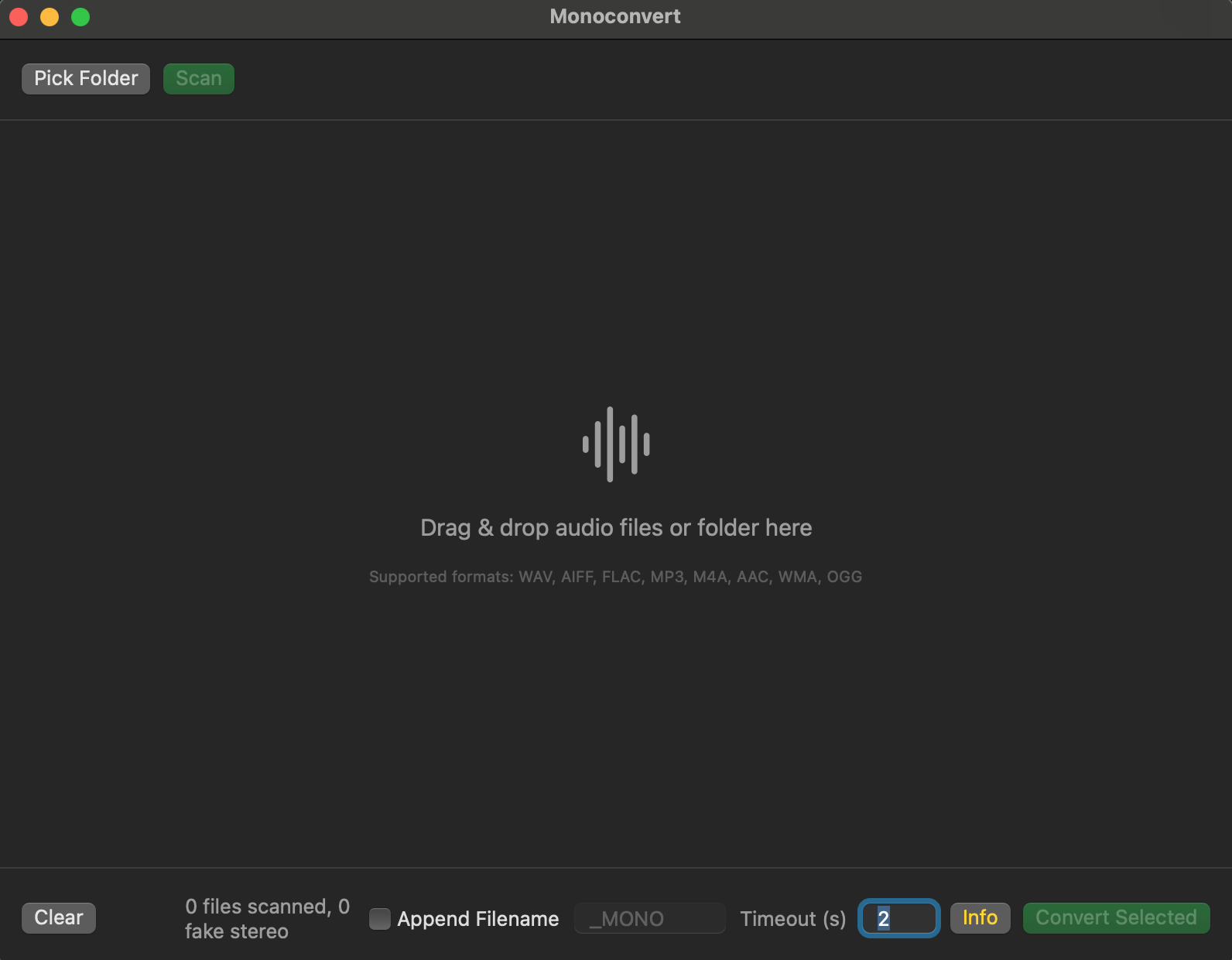 DualMonoConvert interface